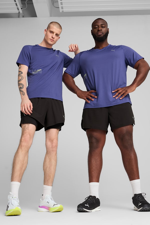 ULTRAWEAVE 2-in-1 5" Running Shorts Men, PUMA Black, extralarge